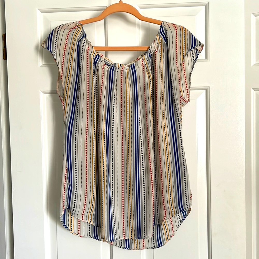 Women's LC Lauren Conrad Pleat Neck Top